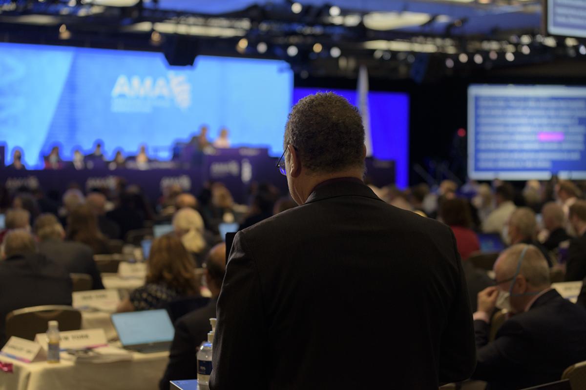 2022 Annual Meeting of House of Delegates session