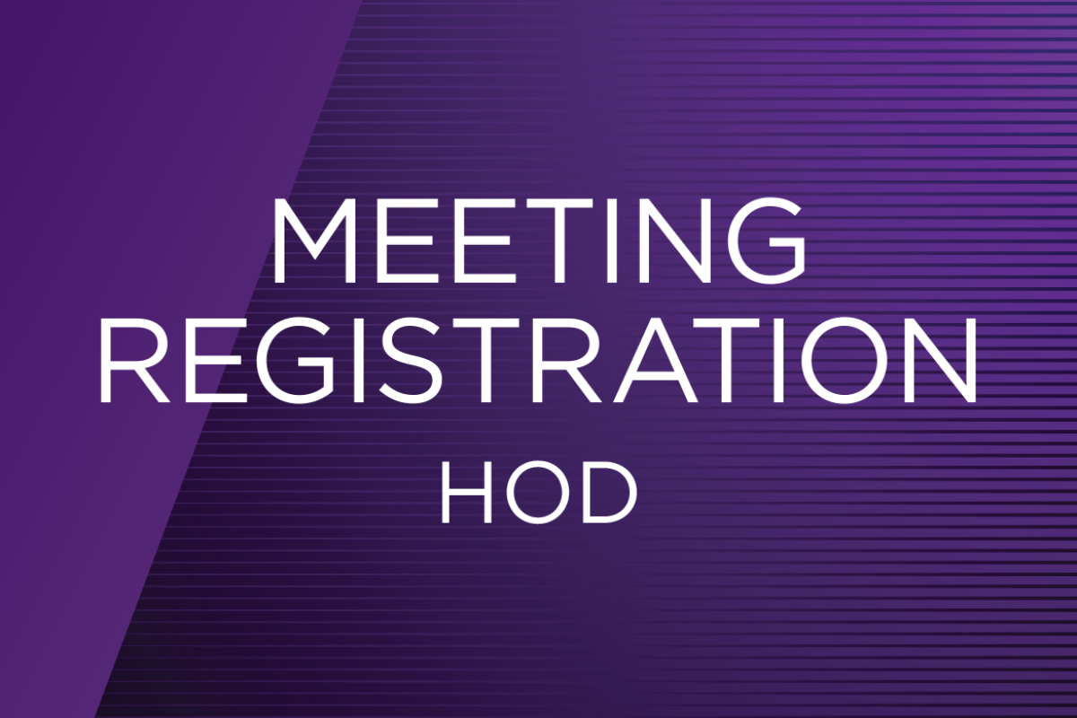 2023 Annual Meeting of HOD registration