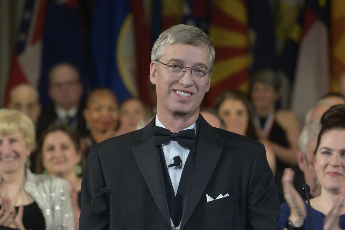  Bruce A. Scott, MD, at the 2024 Annual Meeting of the HOD