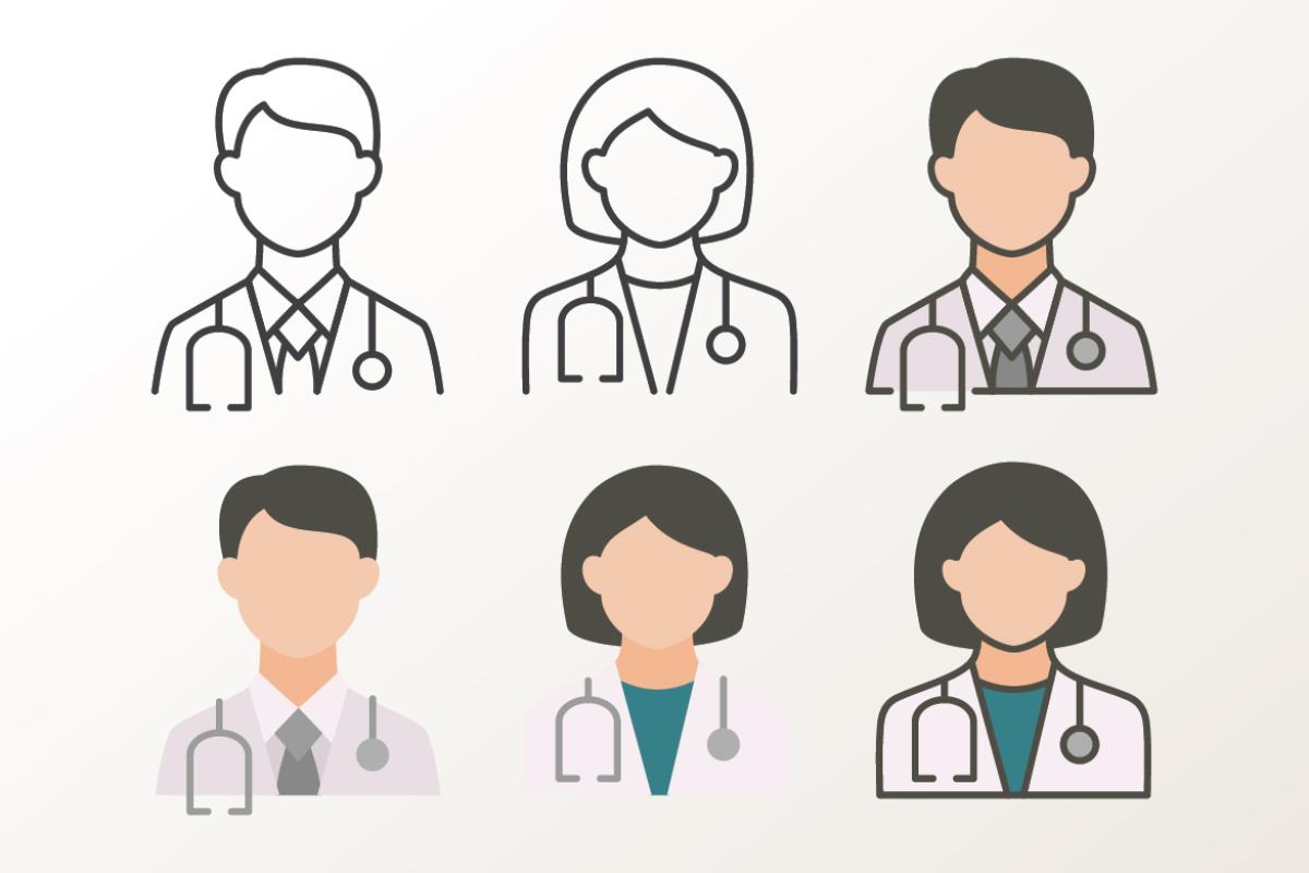 Doctor icons