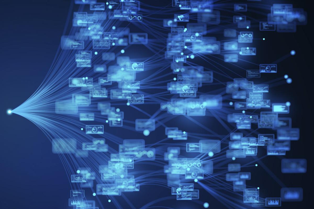 Cluster of data