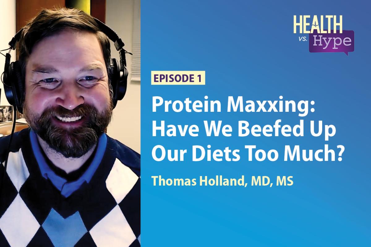 Thomas Holland, MD, MS, featured on "Health vs. Hype" AMA podcast