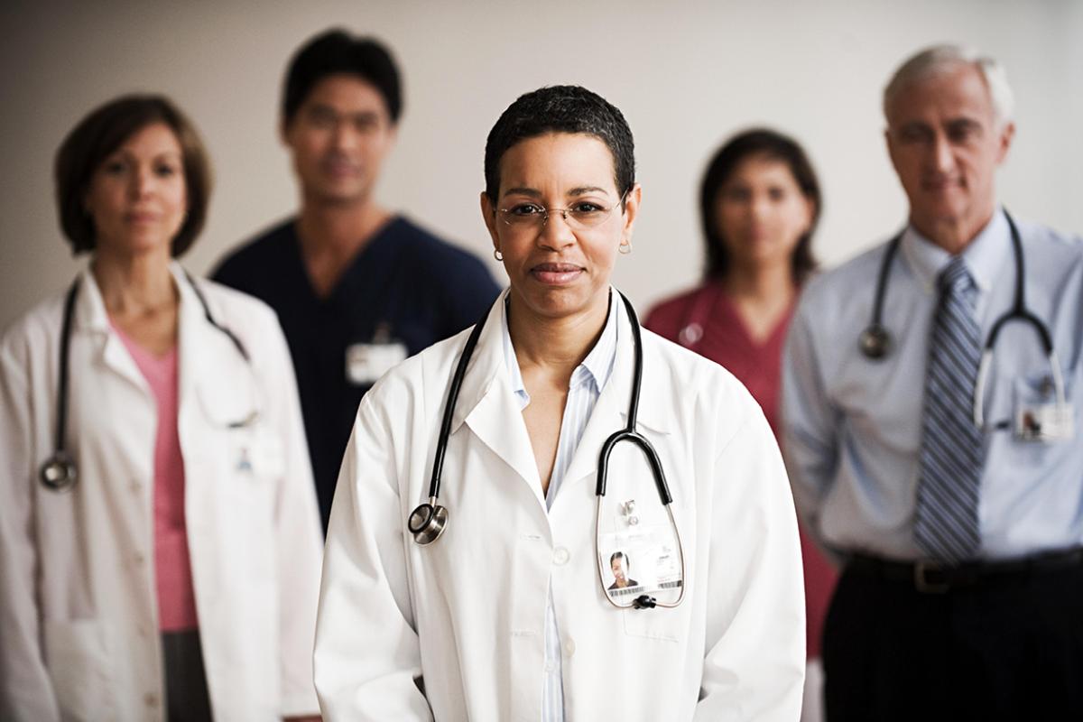Various physicians of various ages.